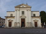 Lonigo, Chiesa Vecchia, erbaut bis 1543 in der Via Roma (28.10.2017)