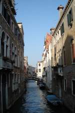 Venezia mit einem seiner vielen Kanäle 2.10.09