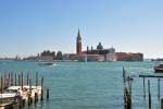 VENEZIA (Provincia di Venezia), 03.10.2011, Blick von San Marco auf San Girgio