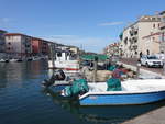 Chioggia, Huser und Boote am Canale Lombardo (19.09.2019)