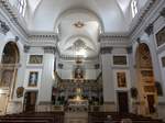 Chioggia, barocker Innenraum der Pfarrkirche della Beata Vergine Maria (19.09.2019)