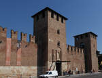 Castelvecchio aufgenommen an der Strae Corso Castelvecchio.