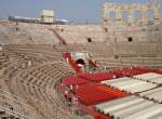 Verona, Römisches Amphitheater mit Sitzen für die Opernfestspiele   (07.09.2006)