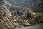 Blick beim Landeanflug auf Calgary (Aufnahme vom 17.