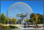 Die Biosphre Montreal war der Ausstellungsbau der USA auf der Expo 1967.