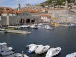 Dubrovnik, Alter Hafen und Marin Drzics Theater (09.10.2011)