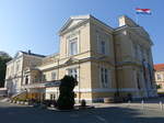 Karlovac, Theater Zorin Dorn, erbaut 1892 durch Gjuro Carelutti (01.05.2017)
