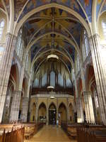 Osijek, Orgelempore in der Kirche St.