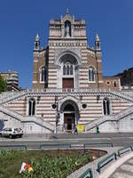 Rijeka, Kapuzinerkirche Maria Lourdes, erbaut von 1908 bis 1929 (30.04.2017)