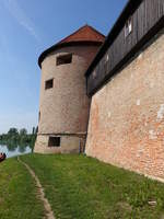 Sisak, Festung Stari Grad, erbaut von 1544 bis 1550 durch Pietro de Mediolanus fr den Bischof von Zagreb (01.05.2017)