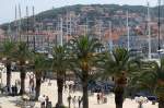 Die Hafenpromenade von Trogir.