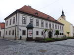 Varazdin, Palais mit Museum Kukaca am Franjevacki Platz in der Altstadt (03.05.2017)