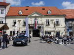 Samobor, historisches Rathaus am Hauptplatz Kralja Tomislava (01.05.2017)
