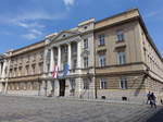 Zagreb, kroatisches Parlament Sabor, erbaut 1908 am Markusplatz (01.05.2017)
