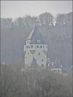 In dieser bescheidenen Hütte in Colmar-Berg wohnt unser Großherzog.25.01.09 (Jeanny)