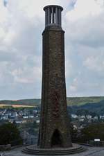 Das Streikdenkmal in Wiltz, aufgenommen im Herbst 2016.					                                                                                                                                            