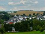 Aussicht auf das Stdchen Troisvierges.