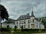 Das renovierte Schloss von Urspelt beherbegt heute ein Hotel und ein Restaurant.