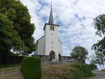 Derenbach, Pfarrkirche Saint-Madeleine in der Strae Am Dueref (21.06.2022)