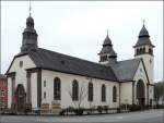 Die Pfarrkirche von Wasserbillig aufgenommen am 24.02.08.