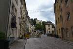 LUXEMBOURG, 20.06.2023, Blick in die Strae Monte du Grund