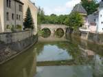 Ein idyllisches Tal nahe der Stadt Luxemburg.