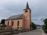 Nagem, Pfarrkirche Saint-Eloi in der Rue Principale (22.06.2022)