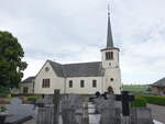 Rambruch, Pfarrkirche Saint-Gilles in der Rue Principale (22.06.2022)