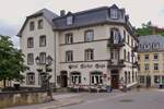 Das Hotel Victor Hugo, an der gleichnamigen Strae und der Hauptstrae.