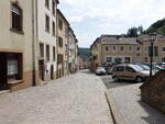 Vianden, Huser in der Grande Rue in der Altstadt (19.06.2022)