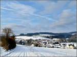 Der Winter hat in Erpeldange Einzug gehalten.