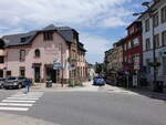 Wiltz, historische Huser in der Grande Rue (22.06.2022)