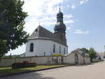 Weicherdange, barocke Pfarrkirche St.