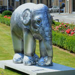Auch in Luxemburg waren im Sommer 2013 die Elefanten los.