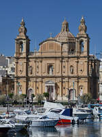 Die Kirche des heiligen Josef (Knisja ta’ San Ġużepp) in Msida wurde von 1891 bis 1894 im neobarocken Stil erbaut.