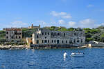 Zum Teil verfallene Gebäude auf Malta.