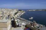 Valletta von Herbert Ganado Gardens aus gesehen.