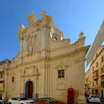 Die barocke Kirche des Heiligen Nikolaus (Il-Knisja ta' San Nikola) wurde 1652 in Valletta erbaut.