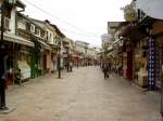 Skopje, Geschfte in der silbernen Strae, Altstadt Stara Carsija (08.05.2014)