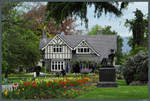 Das Curators House im Botanischen Garten von Christchurch.