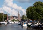 Der Stadtkanal von Lemmer am Ijsselmeer/NL