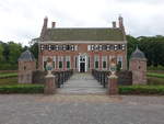 Uithuizen, Schloss Menkemaborg, erbaut im 15.