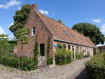 Bourtange, Backsteinhaus in der Batterijenstraat (28.07.2017)