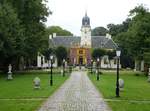 Slochteren, Schloss Fraeylemaborg, vornehmes Landhaus erbaut im 16.