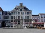 Bergen op Zoom, Rathaus von 1633 am Grote Markt (30.04.2015)
