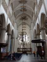 Breda, Mittelschiff der Liebfrauenkirche (01.05.2015)