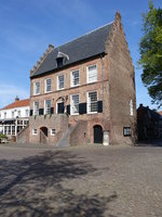 Oirschot, Radhaus am Markt, erbaut 1513 (06.05.2016)