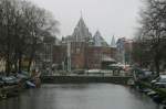 Beim Winterspaziergang durch Amsterdam; 04.03.2007