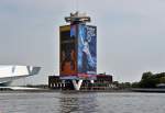 Der  Shell Tower  in Amsterdam - 23.07.2013