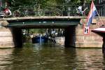 Amsterdam - Brücke über die  Snoekjesgracht  - 23.07.2013